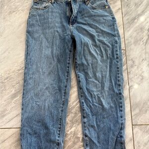 Abrand Women's Straight Blue Jeans